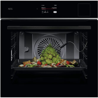 AEG TP8SB73FAB Inbouw combi stoomoven Zwart