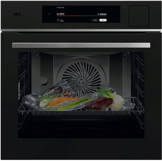 AEG TP9SB831AT Inbouw combi stoomoven Zwart
