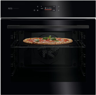 AEG TX7PB62FSB PizzaExpert Inbouw oven Zwart