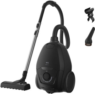AEG VX83-2EBR Stofzuiger met zak Zwart