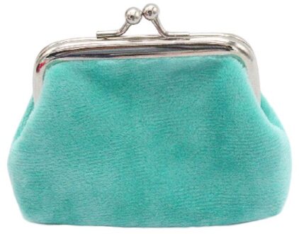 Aelicy Snoep Kleur Afdrukken Vrouwen Portemonnee Womens Corduroy Kleine Portemonnee Houder Portemonnee Clutch Handtas Tas Blauw