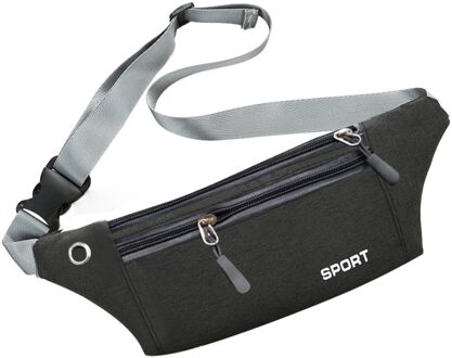 Aelicy Vrouwen Mannen Multifunctionele Zakken Outdoor Taille Zakken Vrouwen Roze Zilver Fanny Pack Vrouwelijke Riem Zak Zwart Taille packs Borst Grijs