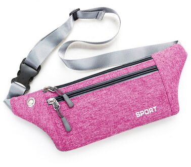 Aelicy Vrouwen Mannen Multifunctionele Zakken Outdoor Taille Zakken Vrouwen Roze Zilver Fanny Pack Vrouwelijke Riem Zak Zwart Taille packs Borst