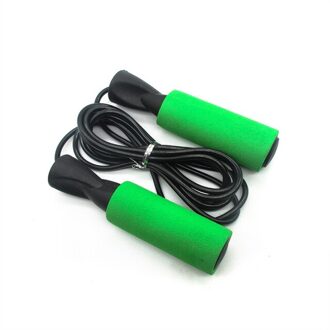 Aërobe Oefening Boksen Verstelbare Skipping Springtouwen Lager Speed Fitness Oefening Thuis Gezonde Levensstijl Snelle Levering groen