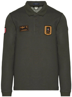 Aeronautica Militare Klieke Polo Shirt Aeronautica Militare , Green , Heren - Xl,M,3Xl,4Xl
