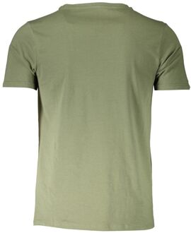 Aeronautica Militare Korte Mouwen Crew Neck T-shirt Salie Groen - L