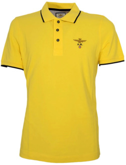 Aeronautica Militare Poloshirt Aeronautica Militare , Yellow , Heren - L,M