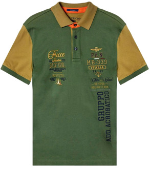 Aeronautica Militare Shirts Aeronautica Militare , Green , Heren - 2Xl,Xl,L,M,3Xl