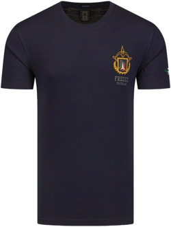 Aeronautica Militare T-Shirts Aeronautica Militare , Blue , Heren - 2Xl,Xl,S,3Xl