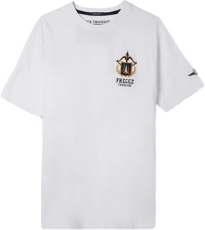 Aeronautica Militare T-Shirts Aeronautica Militare , White , Heren - 2Xl,Xl,L,M,S