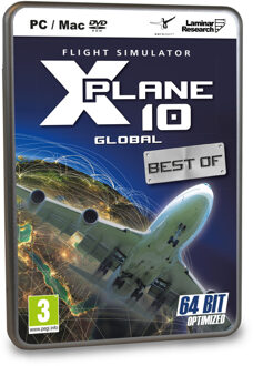 Aerosoft X-Plane 10, Global (64 Bit Optimized) (Best of) (DVD-Rom)