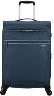 Aerospin Stijlvolle Trolley Tas American Tourister , Blue , Unisex - ONE Size