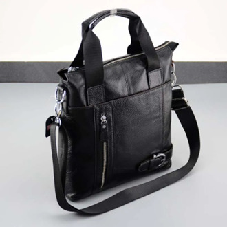 AETOO Special first layer leather men's shoulder Messenger bag casual business vertical handbag