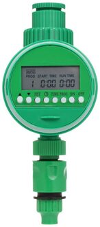 Afbc Automatische Irrigatie Timer, Enkele Uitlaat Slang Kraan Timer Digitale Lcd Elektronische Huishoudelijke Water Timer Outdoor Waterdichte