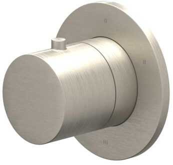 Afbouwdeel IVY Bond 3-Weg Stop-Omstel Symmetry Met Rond Rozet Geborsteld Nickel PVD