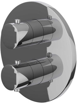 Afbouwdeel IVY Bond Inbouwthermostaat 1 Stopkraan Met Rond Rozet Chroom