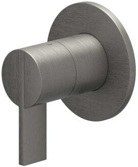 Afbouwdeel IVY Pact 2-Weg Stop-Omstel Geborsteld Metal Black PVD IVY