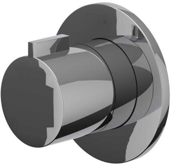 Afbouwdeel IVY Pact Flow-Through Stopkraan Symmetry Met Rond Rozet Chroom