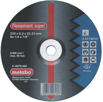 Afbraamschijf Ø 115x6,0x22,2 staal Flexiamant super - 25 stuks - 616275000
