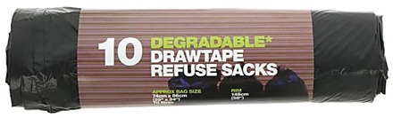 Afbreekbare Vuilniszak met Treklus 70L