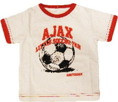 AFC Ajax baby t-shirt little soccer fan wit, maat 86/92