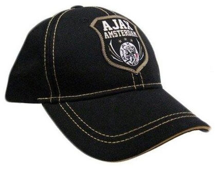 AFC Ajax cap oude logo schild senior zwart