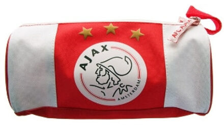 AFC Ajax etui wit/rood logo