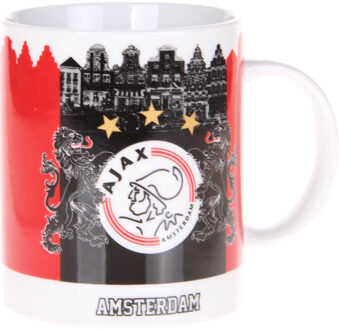 AFC Ajax mok Amsterdam grachten rood/zwart