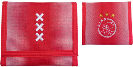AFC Ajax portemonnee logo groot rood/wit