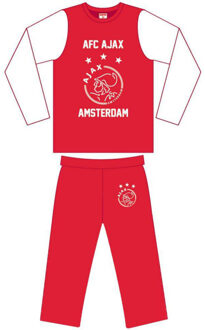 AFC Ajax pyjama rood/wit junior maat 176