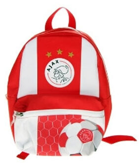 AFC Ajax rugzak klein wit/rood logo
