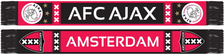 AFC Ajax sjaal Amsterdam wapen rood/zwart