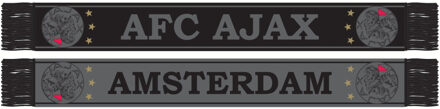 AFC Ajax sjaal zwart/grijs oud logo