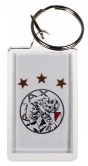AFC Ajax sleutelhanger plexiglas oude logo