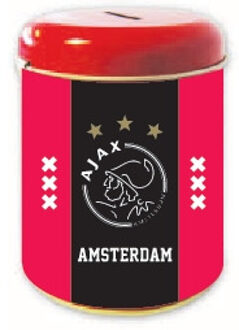 AFC Ajax spaarpot Amsterdam rood/zwart