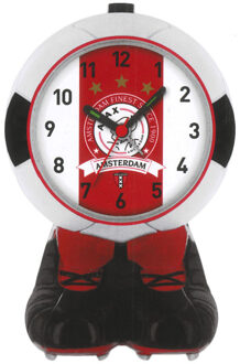 AFC Ajax Wekker ajax bal rood/wit finest: 16 cm