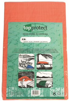 Afdekfolie oranje 2x3mtr.