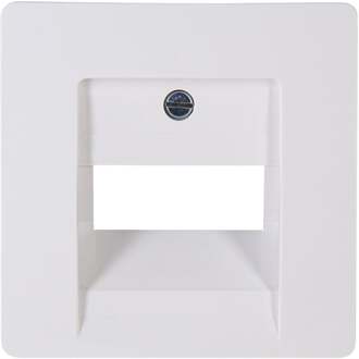 Afdekplaat/Centraalplaat - Paris HK05 - 2-voudig UAE/UTP - Arctic Glans Wit