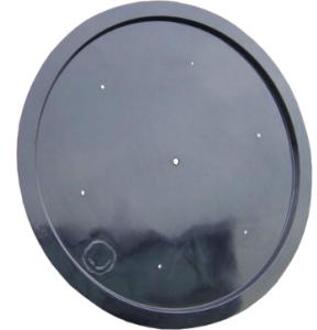 Afdekplaat polyester voor fonteinvijver rond 170 cm