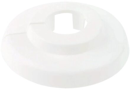 Afdekplaat PP radiateur, wit, 15 x 10 mm, voor 1/4" (10x) - 98823608