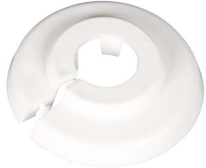 Afdekplaat PP radiateur, wit, 15 x 10 mm, voor 1/4" (1x) - 988236048