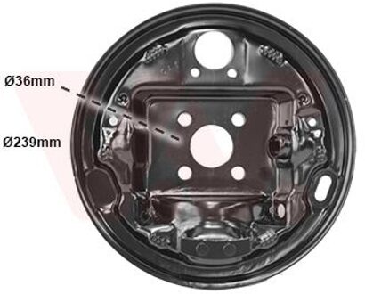 Afdekplaat, remtrommel 4339374