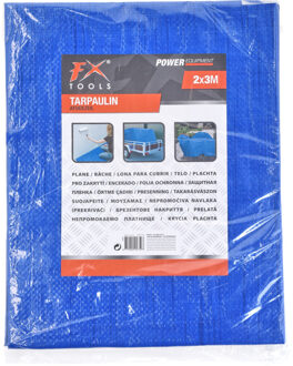 Afdekzeil/grondzeil blauw 2 x 3 meter
