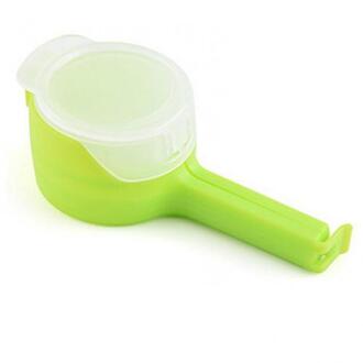 Afdichting Giet Voedsel Opbergtas Clip Snack Afdichting Clip Houden Fresh Sealer Klem Plastic Helper Voedsel Saver Reizen Keuken gereedschap groen