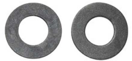 Afdichting voor slangkoppeling, rubber, 13 x 23 x 2 mm, voor 3/4" (2x) - 98696710