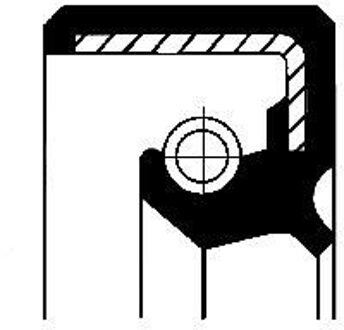 Afdichtring, stuurhuis 12014826B