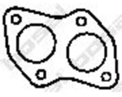 Afdichtring, uitlaatpijp 256256