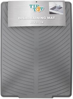 Afdruipmat 44x31cm grijs