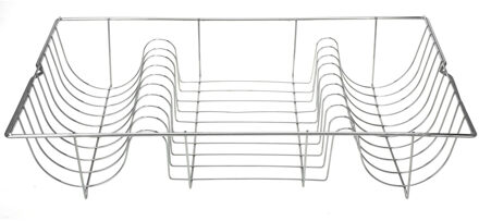 Afdruiprek 48 cm van chroom - Afdruiprekken Zilverkleurig