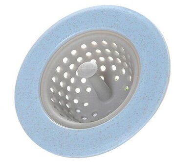 Afdruiprek Wastafel Filter Rvs Riool Wastafel 2 Stuks Mesh Kintchen Zeef Badkamer Huishoudelijke Levert Duurzaam blauw
